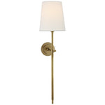 Cargar imagen en el visor de la Galería, Aplique de Pared con Pantalla de Tela Clásica Bryant Estilo Elegante - Iluminación de Mesita de Noche para Dormitorio