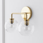 Load image into Gallery viewer, Selvion Art-Glass Globe Wall Sconce – Elegant Modern Wall Light for Bathrooms, Halls & Living Spaces