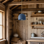 Load image into Gallery viewer, Farmhouse Pendant Light – Vanity Pendant Light With Colorful Dome Design