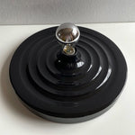 Load image into Gallery viewer, Contemporary Space Age Disk Ceiling Lamp Chrome Plated Finish