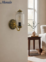 Charger l'image dans la visionneuse de galerie, Applique murale vintage en verre laiteux pour chevet, couloir, Eloise
