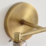 Load image into Gallery viewer, Glavira Recycled Glass Wall Sconce - Modern Bathroom Vanity Light