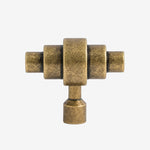 Load image into Gallery viewer, Single-hole antique brass cabinet handle