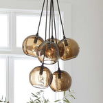 Load image into Gallery viewer, Reina Glass Pendant Lamp