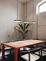 Load image into Gallery viewer, Modern Disc Pendant Light — Nordic Minimalist Fixture for Dining & Kitchen