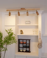 Cargar imagen en el visor de la Galería, Iluminación de riel de madera Merlo