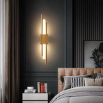 Load image into Gallery viewer, Refined Radiance Marble Accents Wall Light