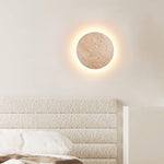 Load image into Gallery viewer, Amber Loft Travertine Round Sconce Wall Light