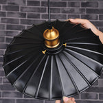Load image into Gallery viewer, Black Skirt Pendant Light