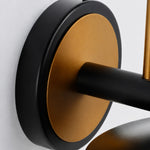 Bild in Gallery-Viewer laden, Black and Gold Outdoor Wall Lantern