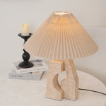 Load image into Gallery viewer, Modern Artistic Stone Pillar Travertine Table Lamp M05