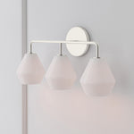 Load image into Gallery viewer, Merin Multi-Head Wall Lamp – Minimalist Metal & Glass Vanity Fixture