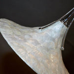 Load image into Gallery viewer, Sculptural Organic Form Minimalist Hanging Light for Bedroom and Hallway Decor