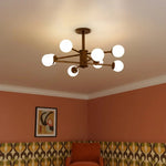 Charger l'image dans la visionneuse de galerie, Lampe de plafond Orrise Molecular Design - Lustre artistique en forme de branche pour espaces domestiques