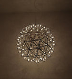 Load image into Gallery viewer, Silver Spark Ball Pendant Light
