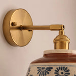 Cargar imagen en el visor de la Galería, detail - brass tone wall arm