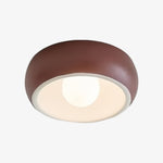 Charger l'image dans la visionneuse de galerie, Plafonnier Rond Aurelox à Fixation Affleurante Luminaire Géométrique Épuré - Éclairage Intérieur Contemporain