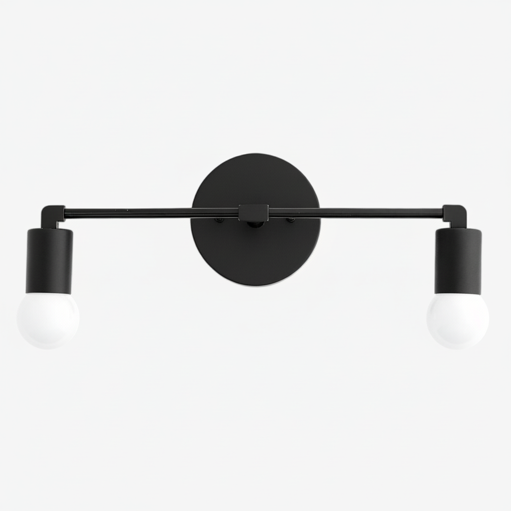 Lámpara de baño industrial Mobilux Line - Aplique de pared minimalista - Accesorio elegante