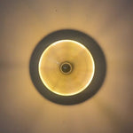 Load image into Gallery viewer, Contemporary Space Age Disk Ceiling Lamp Chrome Plated Finish
