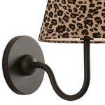 Bild in Gallery-Viewer laden, Luvora Klassische Leopardenschirm Wandleuchte - Vintage Stil für Schlafzimmerbeleuchtung
