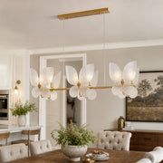 Lucenda Artistic Butterfly Chandelier - French Retro Statement Chandelier for Kitchen Island