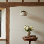 Load image into Gallery viewer, Metio Dome Industrial Modern Wall Sconce – Soft Ambient Light for Hallways