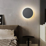 Bild in Gallery-Viewer laden, Moderne nordische runde Aluminium Minimalistische LED-Wandleuchte
