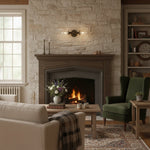 Cargar imagen en el visor de la Galería, Aplique de pared Lumio Globe de cristal transparente – Lámpara de pared moderna de estilo industrial para tocador y pasillo