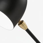 Bild in Gallery-Viewer laden, Solavo Moderne Dreibein-Tischlampe aus Metall für das Wohnzimmer