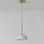 Load image into Gallery viewer, Parvion Metal Dome Pendant Light – Minimalist Modern Kitchen Fixture