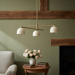 Load image into Gallery viewer, Metio Dome Elegant Chandelier – Contemporary Luxury Light for Master Bedroom or Hotel Lobby