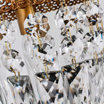 Cargar imagen en el visor de la Galería, Faceted Crystal Lantern Mini Pendant Light