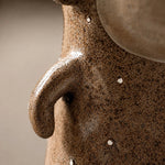Cargar imagen en el visor de la Galería, Close view of the monkey bookends textured resin surface