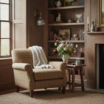 Cargar imagen en el visor de la Galería, Aplique de pared arqueado de cristal acanalado y latón Glorica Glass – Lámpara de pared industrial vintage para entrada