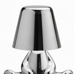 Bild in Gallery-Viewer laden, Aurabrova Wiederaufladbare Tischlampe in Menschenform – Moderne Aluminiumlampe für das Wohnzimmer