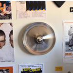 Load image into Gallery viewer, Contemporary Space Age Disk Ceiling Lamp Chrome Plated Finish