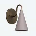 Load image into Gallery viewer, Curved Metal Shade Sconce Vintage Style Wall Light - Entryway Stairwell Lighting