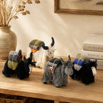 Cargar imagen en el visor de la Galería, Handmade Nepal Wool Felt Yak Ornament