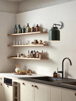 Load image into Gallery viewer, Hanton Minimal Cylinder Henry Wall Sconce - Morandi Glass and Metal Accent