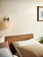 Load image into Gallery viewer, Cerova Porcelain Wall Sconce - Minimal Round Flush Mount Ceramic Light