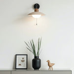 Load image into Gallery viewer, Travira Modern Design Disc Travertine Wall Light