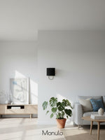 Load image into Gallery viewer, Nolvara Fabric Shade Wall Lamp - Modern Bedroom Wall Sconce for Cozy Lighting