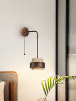Load image into Gallery viewer, Cylindrical Modern Design Travertine Wall Lamp