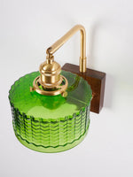 Bild in Gallery-Viewer laden, Ripple Glas-Wandleuchte – Vintage-Stil Nachttisch-Akzentlicht für Schlafzimmer