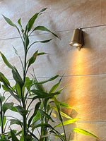 Cargar imagen en el visor de la Galería, Lámpara de Pared Industrial para Exterior – Aplique Impermeable con Forma de Campanilla