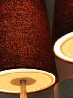 Load image into Gallery viewer, Rowan Retro Fabric Shade Wall Sconce – Classic Fabric Lighting For Bedroom