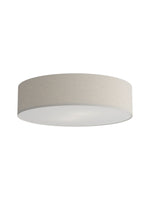 Load image into Gallery viewer, Soft Ceiling Lamp - Fabric & Acrylic Round Light for Ambient Glow