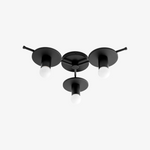 Load image into Gallery viewer, Radiro Globe Sculptural Trio Ceiling Lamp — Minimalist Modern Fixture for Living & Dining