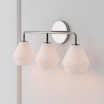 Load image into Gallery viewer, Merin Multi-Head Wall Lamp – Minimalist Metal & Glass Vanity Fixture