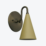 Load image into Gallery viewer, Curved Metal Shade Sconce Vintage Style Wall Light - Entryway Stairwell Lighting